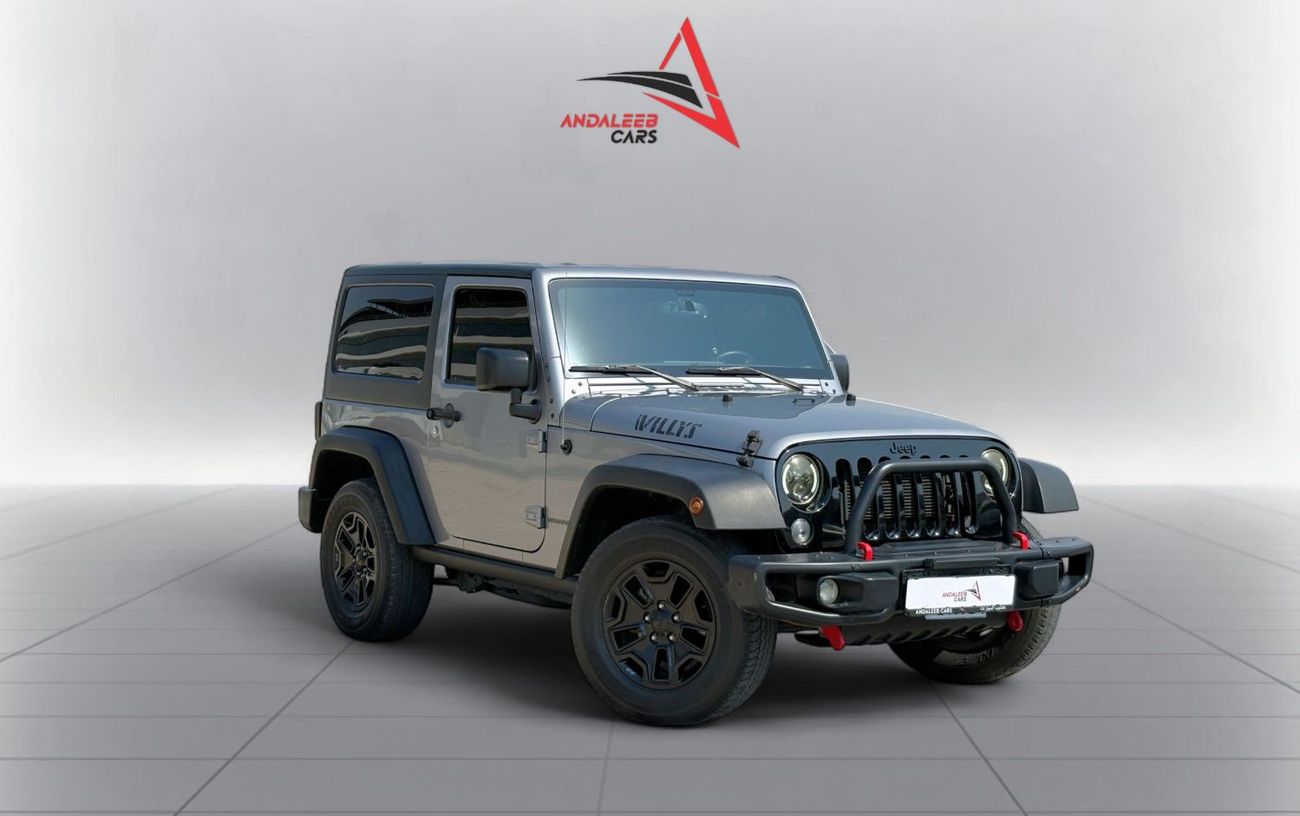 Jeep Wrangler Willys Wheeler 3.6L A/T (2 Door) | 2017 | GCC SPECS | AED 1,150 / month