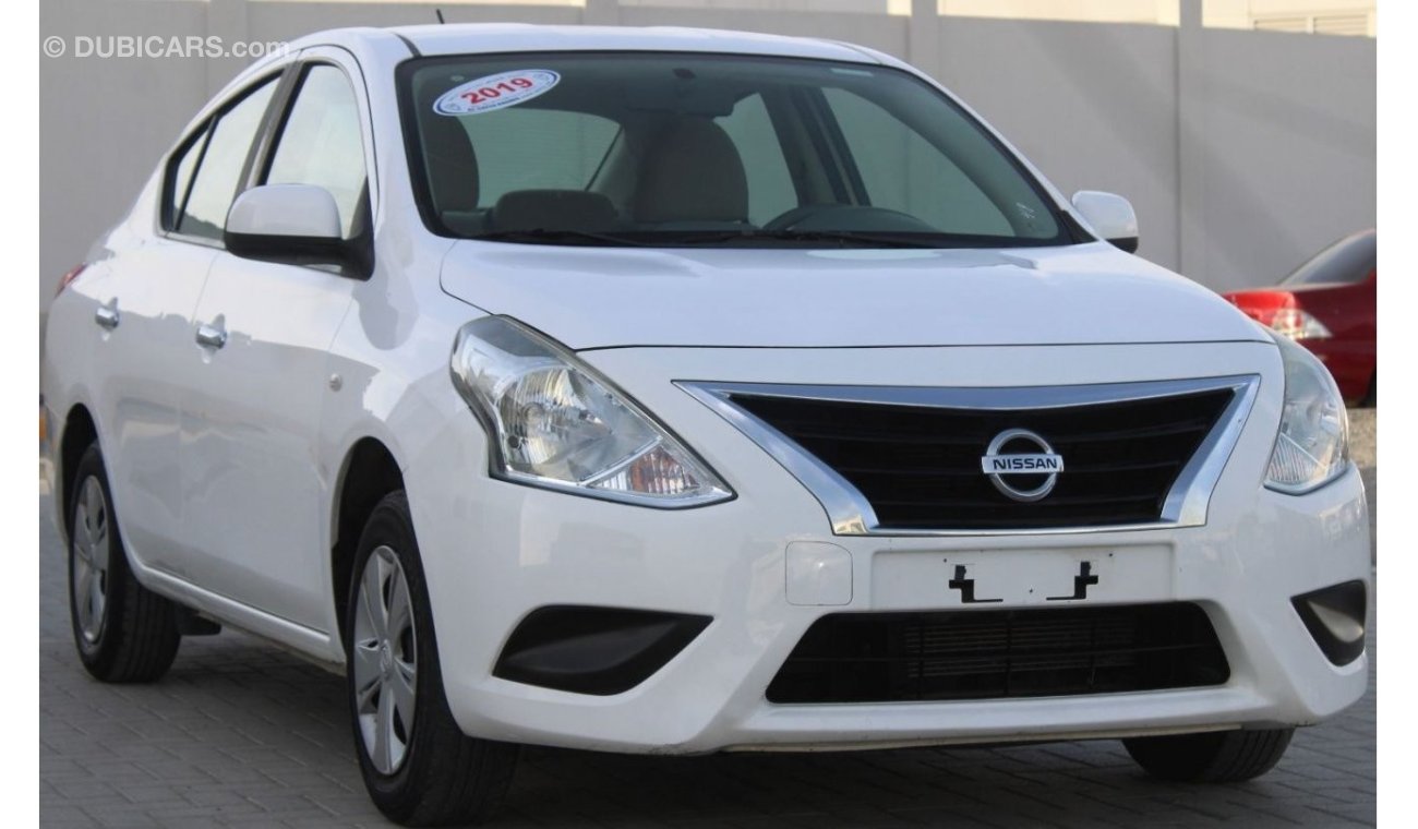 Nissan Sunny Nissan Sunny 2019 white GCC without accidents, very clean from  inside and outside