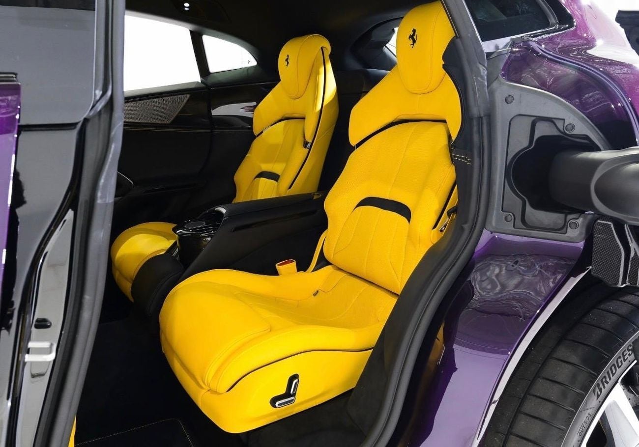 Ferrari Purosangue STD 2025 | Japanese Specifications | Full Carbon | Full Service History | Al Tayer Contract Service Unti