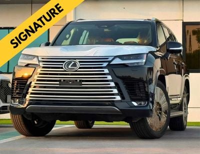 Lexus LX600 SIGNATURE || 3.5L V6 PETROL / RADAR / REAR ENTERTAINMENT SCREEN / HEADS UP DISPALY / COOL BOX (CODE # LX6SB)