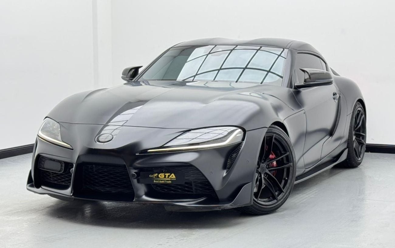 تويوتا سوبرا GR 3.0L 2022 Toyota Supra GR, 1 Year Warranty, Toyota Service History, GCC