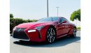 Lexus LC500 5.0L V8 Carbon Fiber Roof Perfect Condition 2018 Model