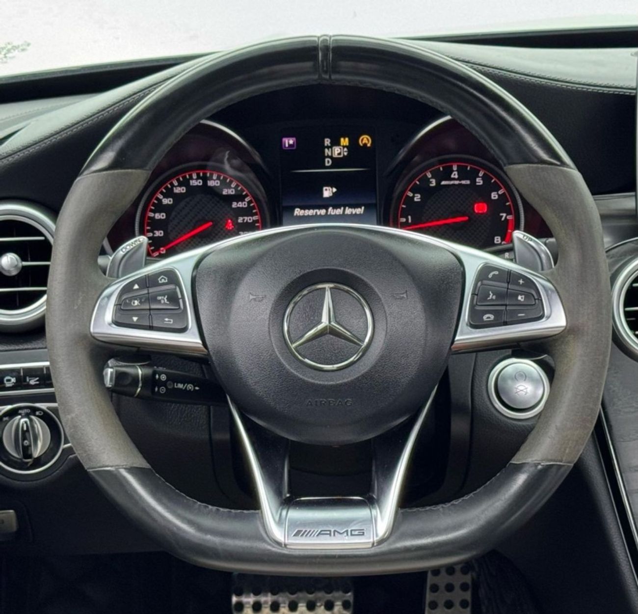 Mercedes-Benz C 63S AMG Std 4.0L Sedan 2015 Mercedes-Benz C63 S AMG, Full Service History, Excellent Condition, GCC