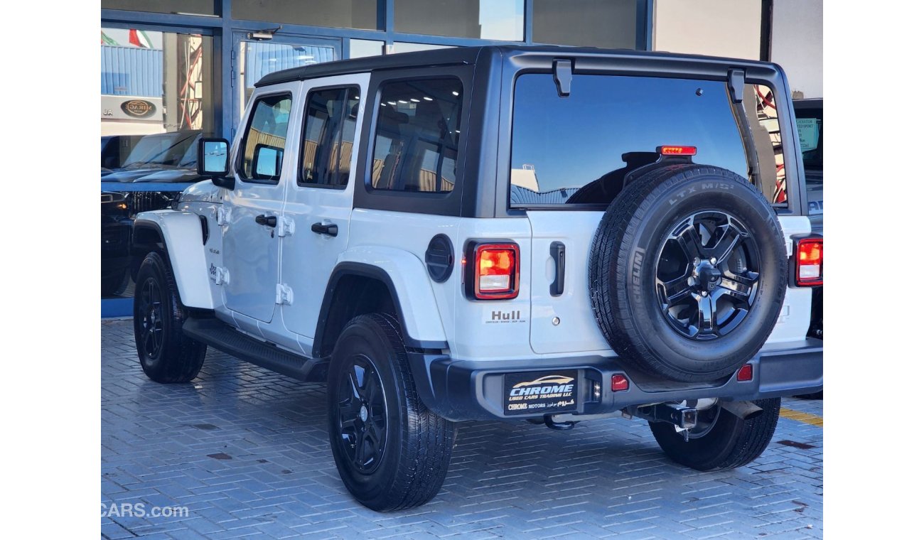 جيب رانجلر 2019 JEEP WRANGLER UNLIMITED SAHARA (JL), 4DR SUV, 2.0L 4CYL TURBO  PETROL,