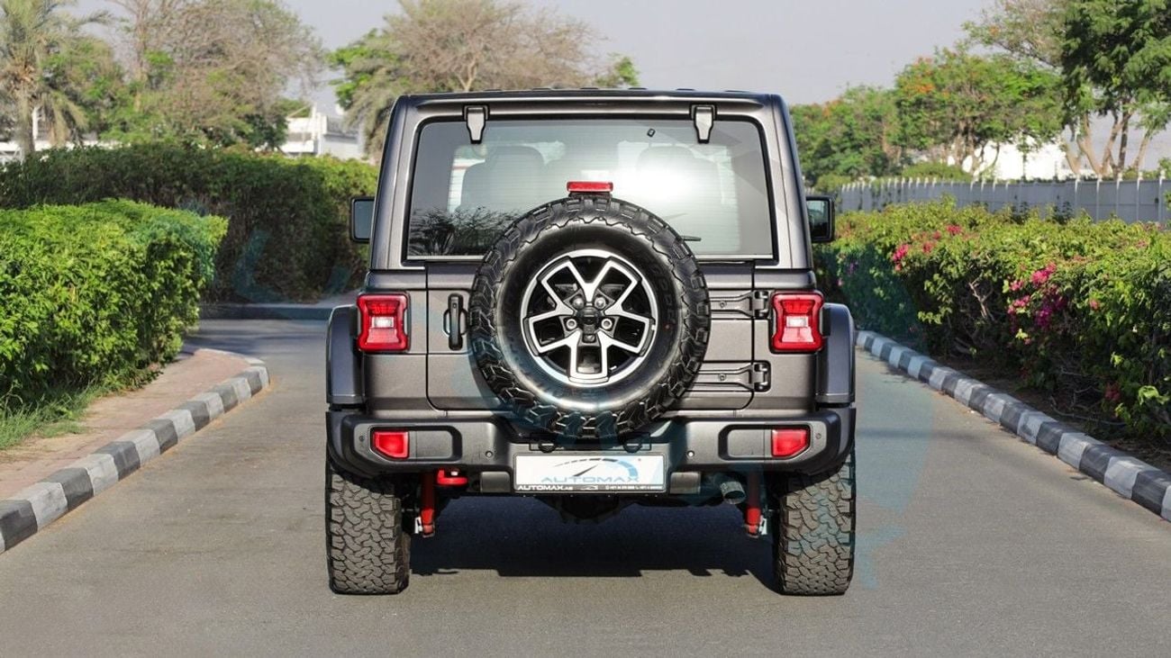 Jeep Wrangler Rubicon 2.0L Turbo 4x4 2025 GCC 0Km With 5Y Or 120K km Warranty & 3Y Service @Official Dealer