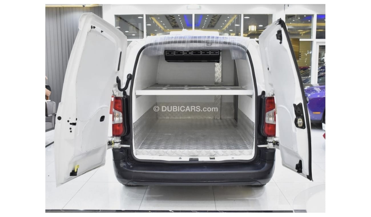 Peugeot Partner EXCELLENT DEAL for our Peugeot Partner Chiller Van ( 2020 Model ) in White Color GCC Specs
