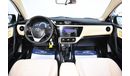 Toyota Corolla AED 929 PM | 2.0L SE GCC DEALER WARRANTY