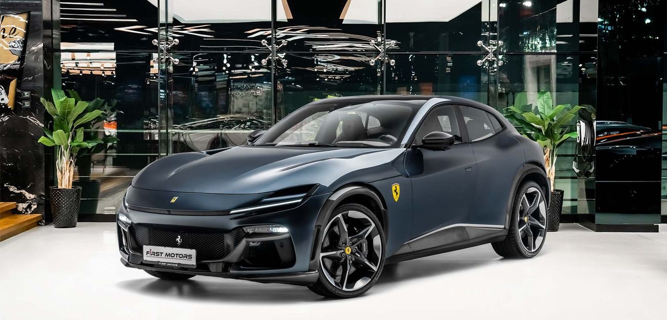 Ferrari Purosangue 6.5L V-12 Naturally Aspirated Engine