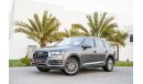 Audi Q7 2,135 P.M | 0% Downpayment | Full Option | Exceptional Condition