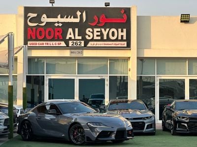 تويوتا سوبرا تويوتا سوبرا جي ار خليجي 2024 شييكات الوكالة (تحت الضمان) قير عادي صبغ وكالة بحالة الوكالة لون مميز