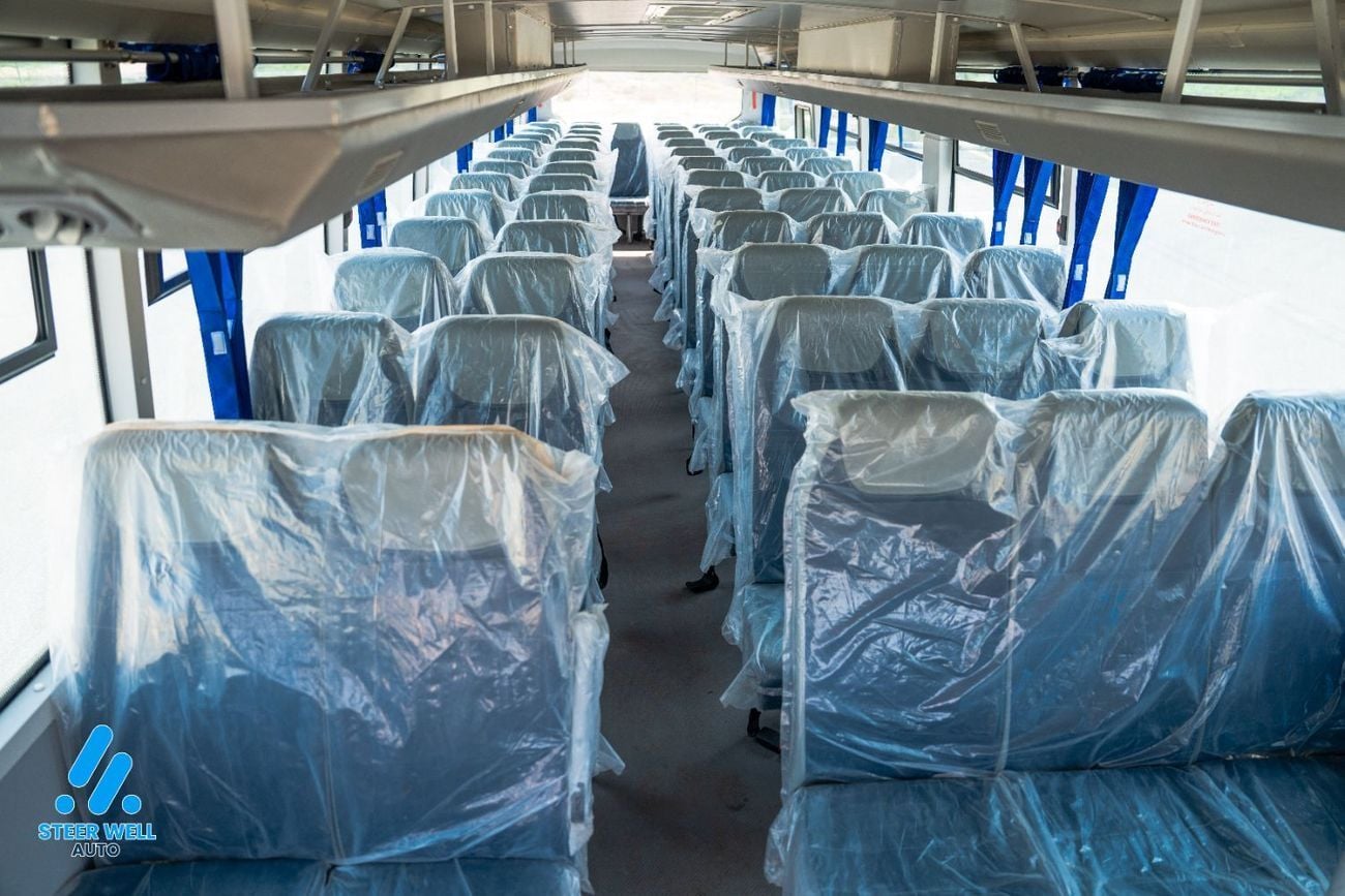 Ashok Leyland Falcon 63+1 Seater Bus 2025  | GCC Specs | 5 Speed-MT | ABS | Heavy Duty Passenger Bus