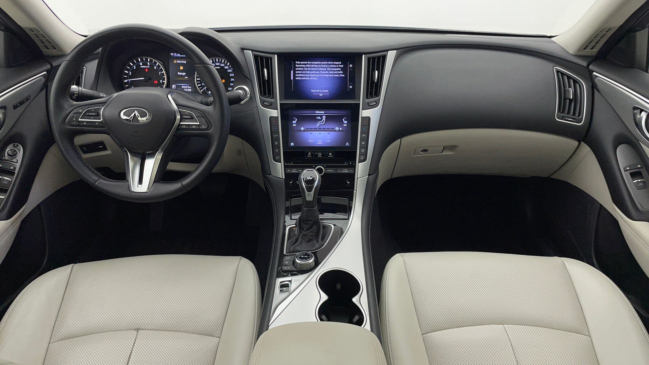 Infiniti Q50 Luxe 2.0L 2024 LUXE | AED 1205/Month | 0 DP | 30 Day Return | Warranty | Service History