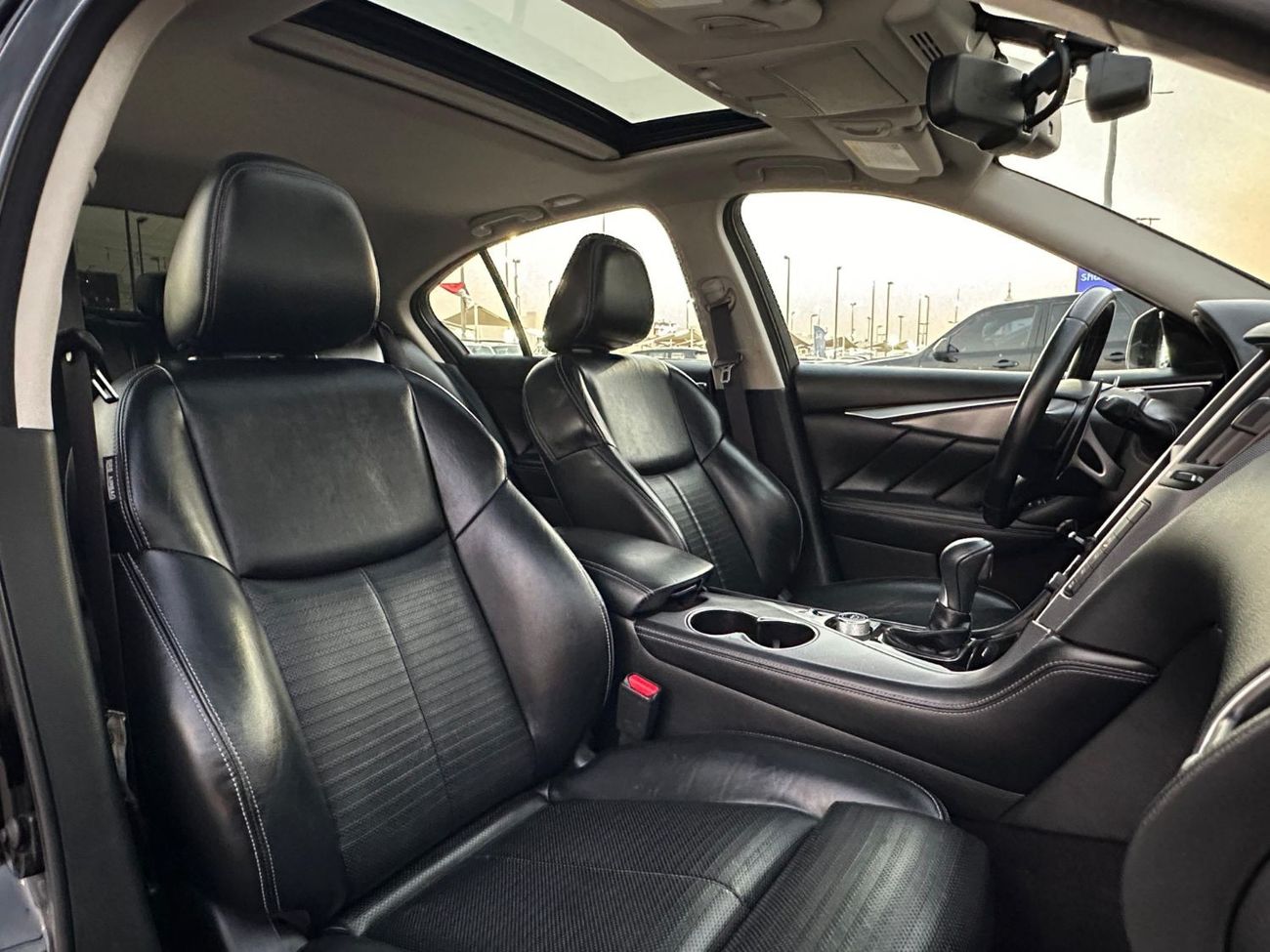 Infiniti Q50 3.0T Sport Black Edition INFINITI Q50 2017 GCC V6t ACCIDENT FREE // PEREFCT CONDITION // FULL OPITIO