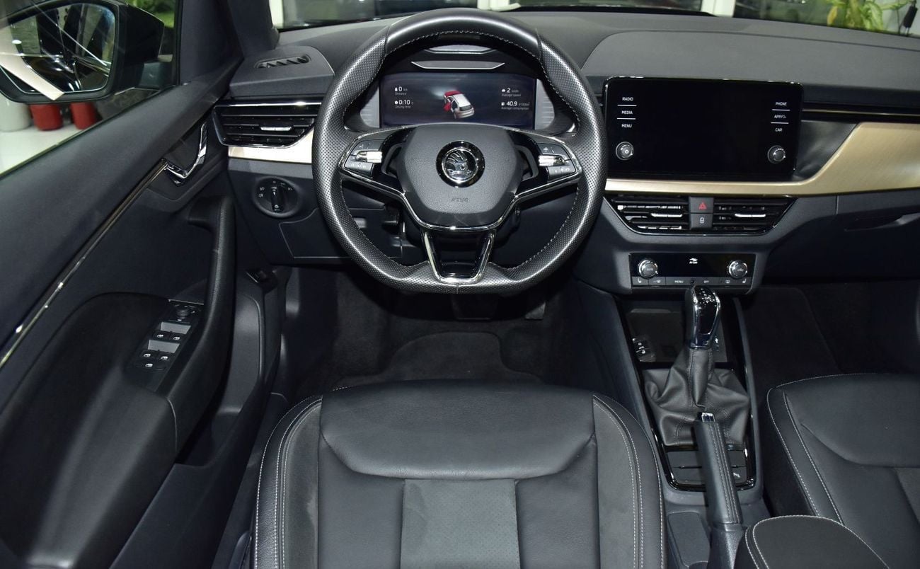 Skoda KAMIQ STYLE EXCELLENT DEAL for our Skoda Kamiq ( 2023 Model ) in Black Color GCC Specs