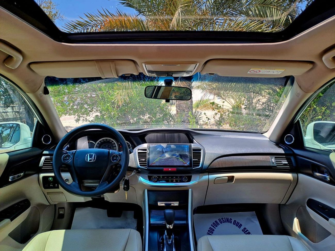 Honda Accord EX 880X48-Monthly l GCC l Sunroof, Cruise, Leather l Accident Free