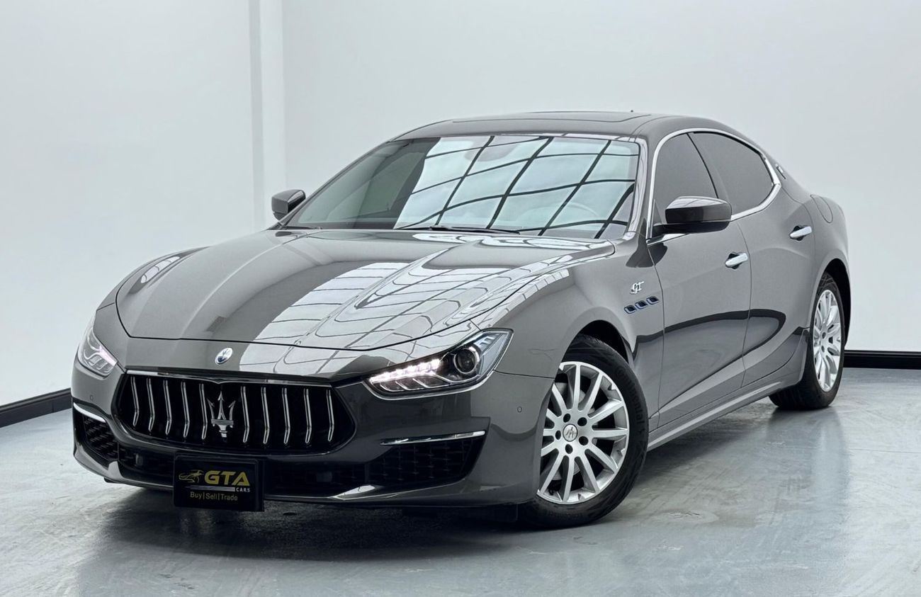 مازيراتي جيبلي GT Hybrid 2.0L 2022 Maserati Ghibli GT, Maserati Warranty Dec 2025, Maserati Service History , GCC