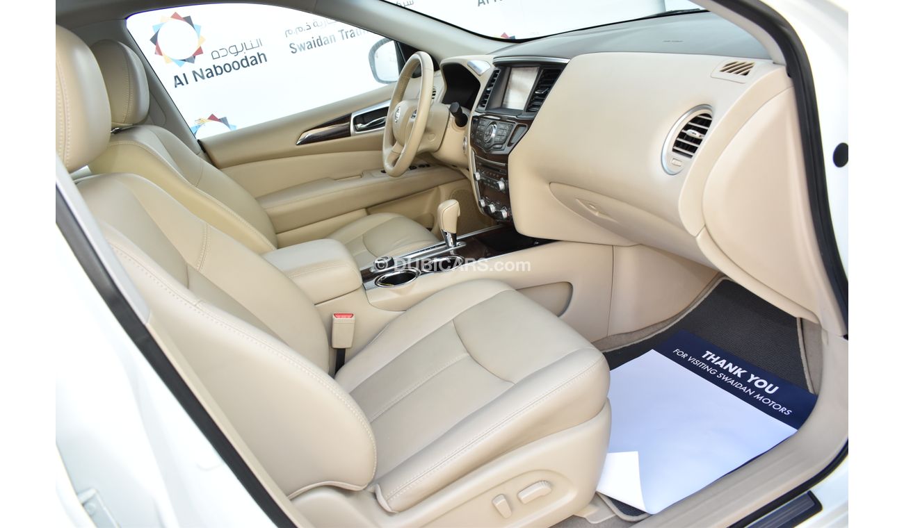 نيسان باثفايندر 3.5L SV 4WD V6 2015 GCC DEALER WARRANTY