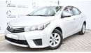 Toyota Corolla 2.0L SE 2016 GCC SPECS WITH DEALER WARRANTY