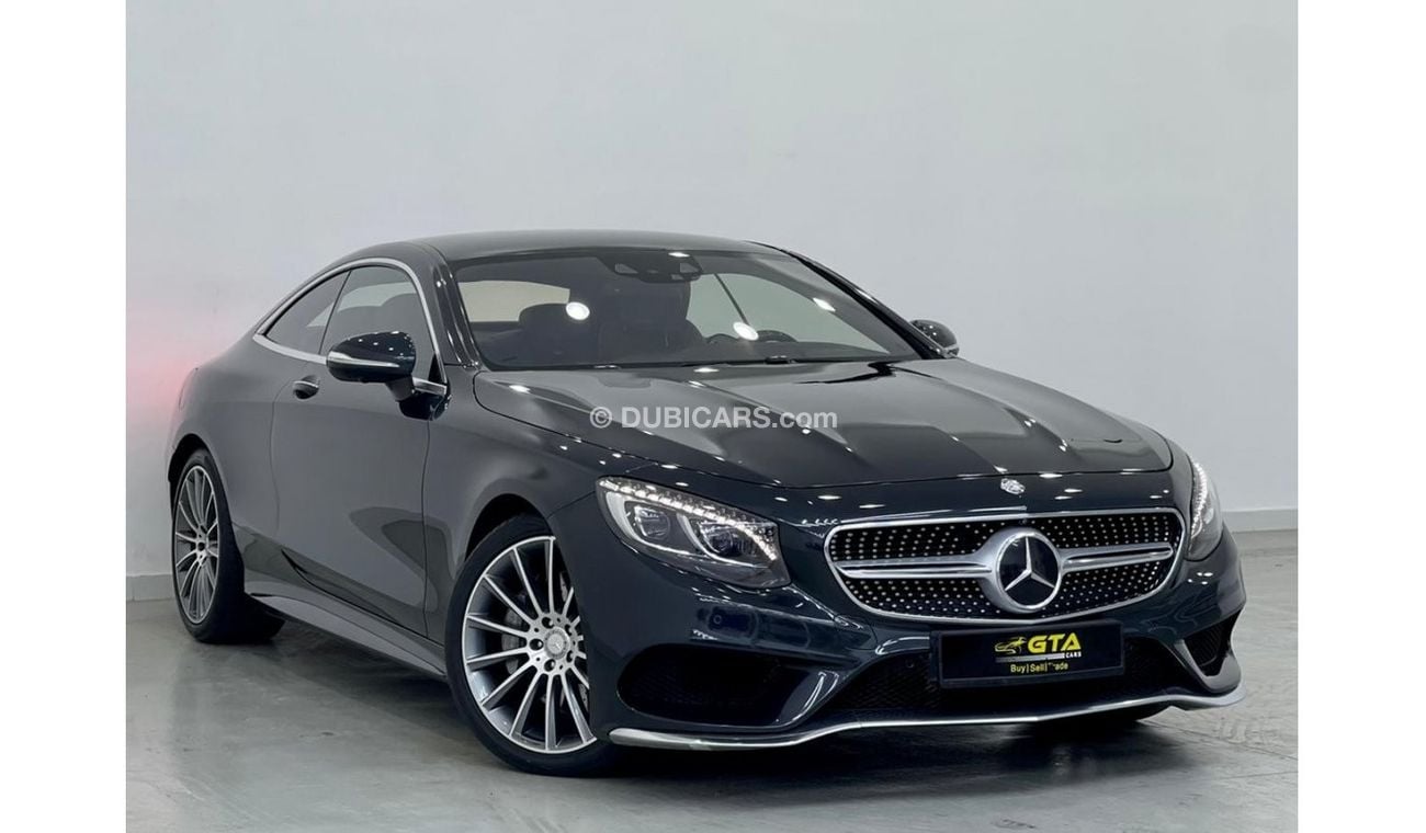 Mercedes-Benz S 500 Coupe 2016 Mercedes S500 4MATIC Coupe, Mercedes Warranty, Mercedes Service History, GCC