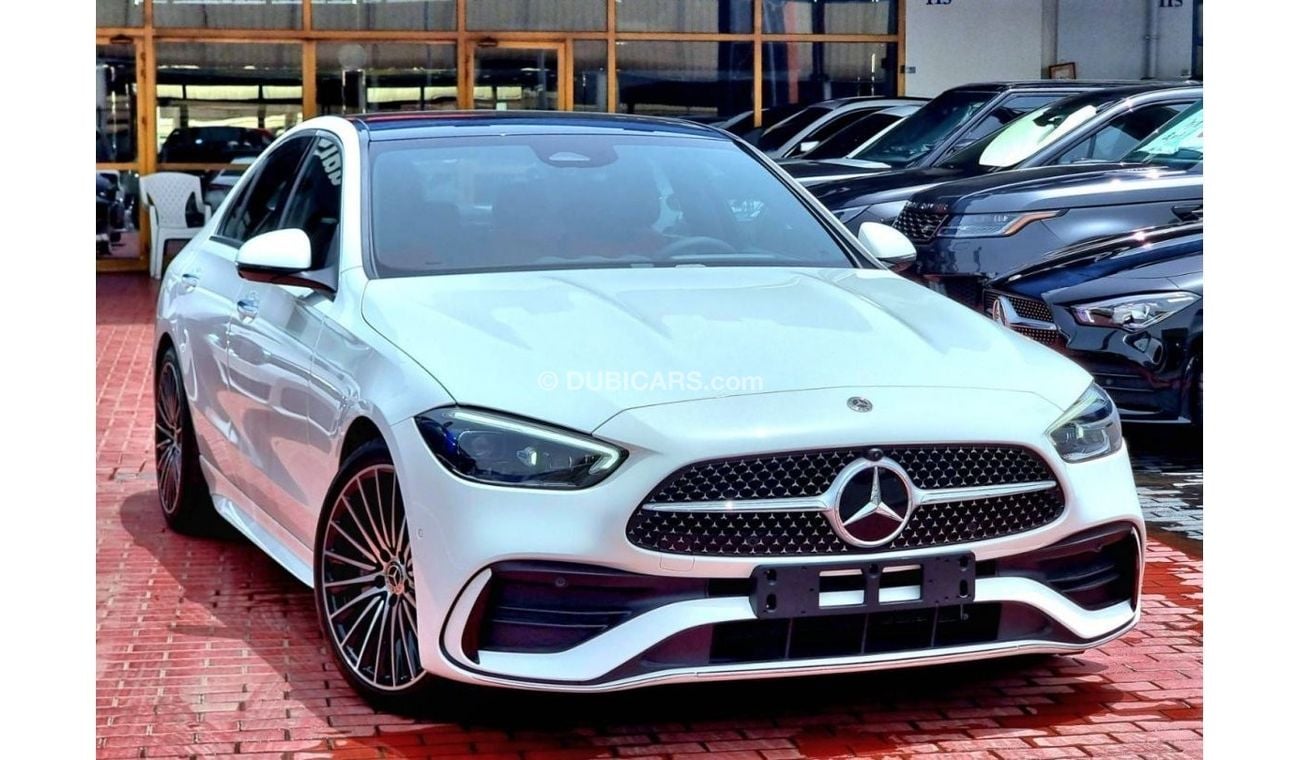 مرسيدس بنز C 200 AMG Under Warranty 2023 GCC