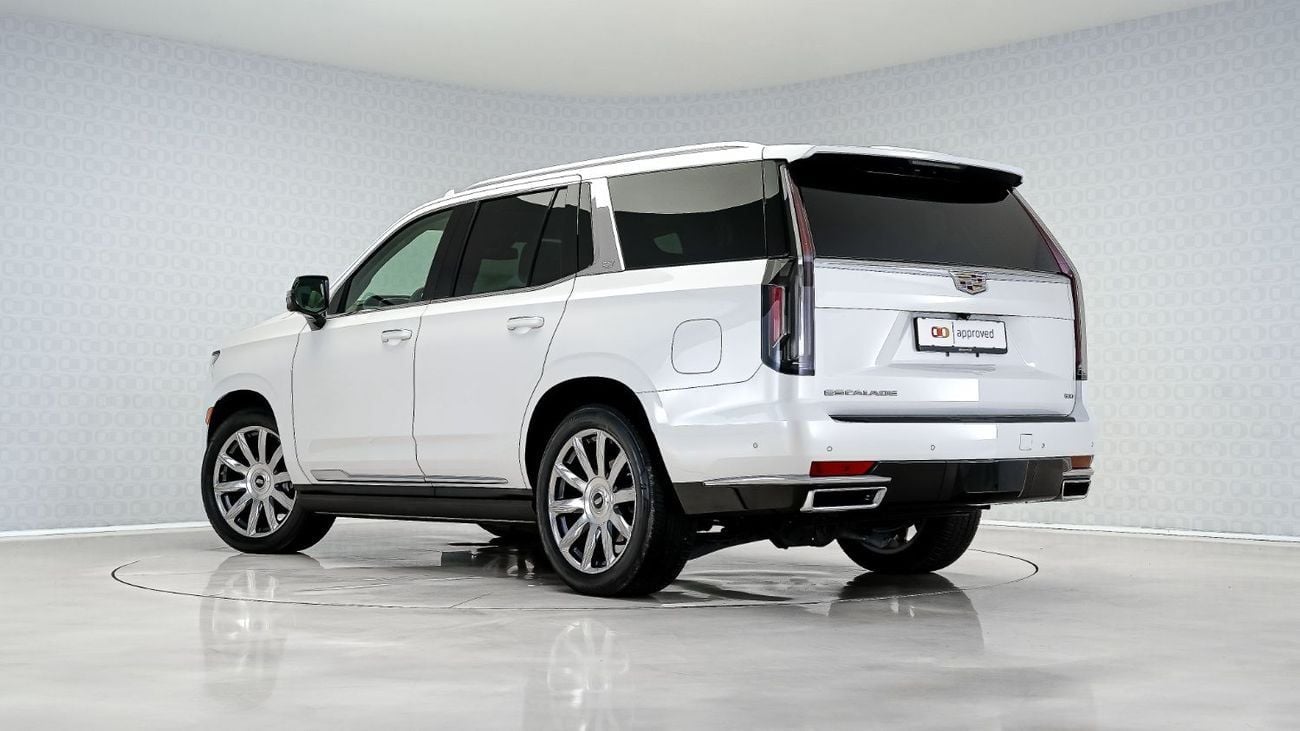 كاديلاك إسكالاد Special Offer | AED 3,980 PM | Captain Chairs, Low KM, Rear ENT | Escalade Premium Luxury