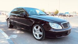 Mercedes-Benz S 350 MERCEDES BENZ S350 2004 MAROON JAPAN IMPORT LOW MILEAGE CLEAN CAR