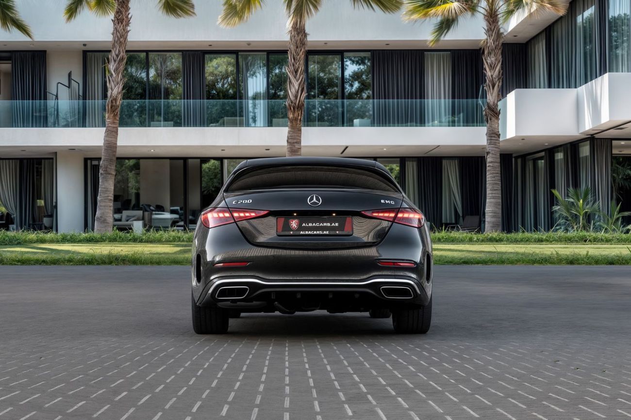 مرسيدس بنز C 200 C200 Premium Plus | 4,211 P.M | 0% Downpayment | Agency Warranty!