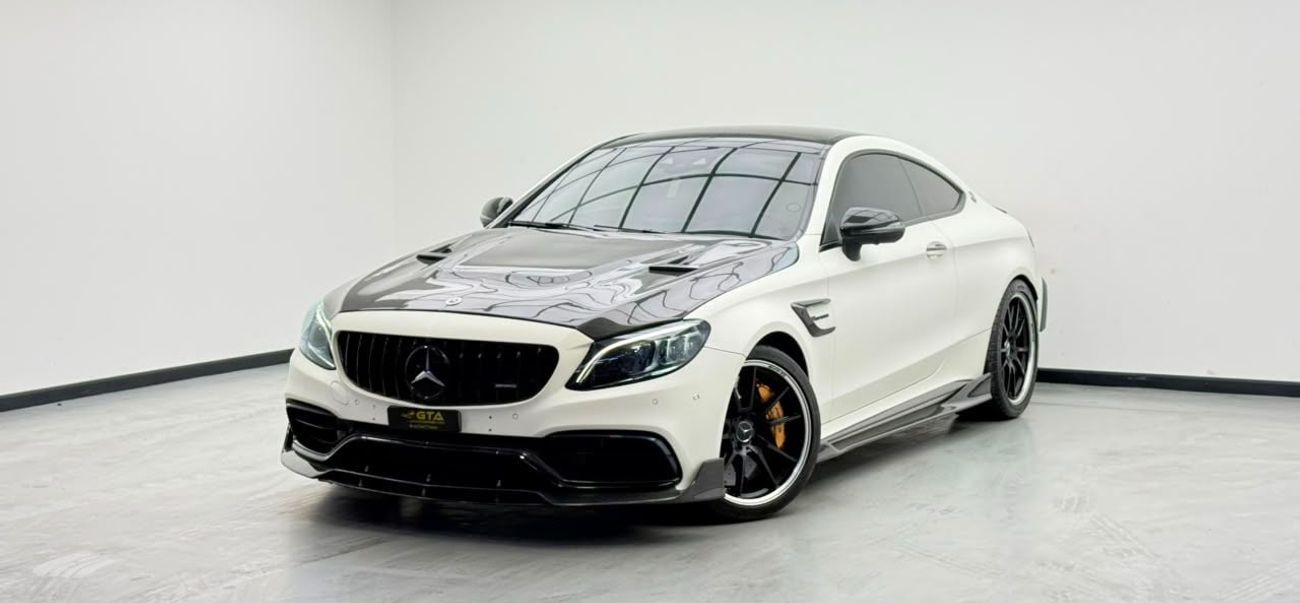 مرسيدس بنز C 63 S 2021 Mercedes Benz C63 S AMG, Warranty, Carbon Fiber Package, Very Low Km, Excellent Condition