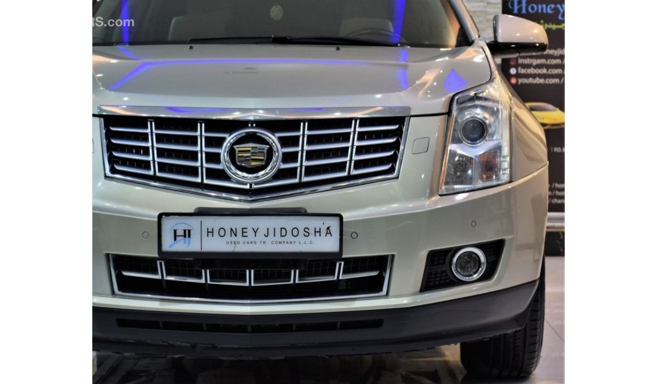 Cadillac SRX EXCELLENT DEAL for our Cadillac SRX4 3.6 ( 2015 Model! ) in Beige Color! GCC Specs