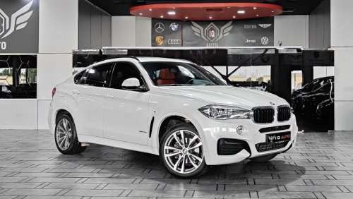 BMW X6 35i M Sport AED 2,200/MONTHLY | 2017 BMW X6 XDRIVE 35i M-SPORT | GCC | UNDER WARRANTY