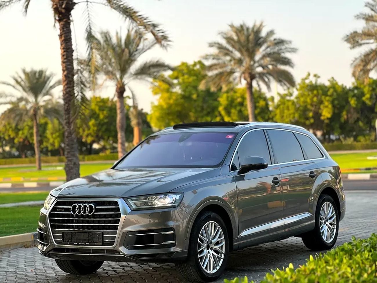 Audi Q7 45 TFSI GCC Specs in Excellent Condition