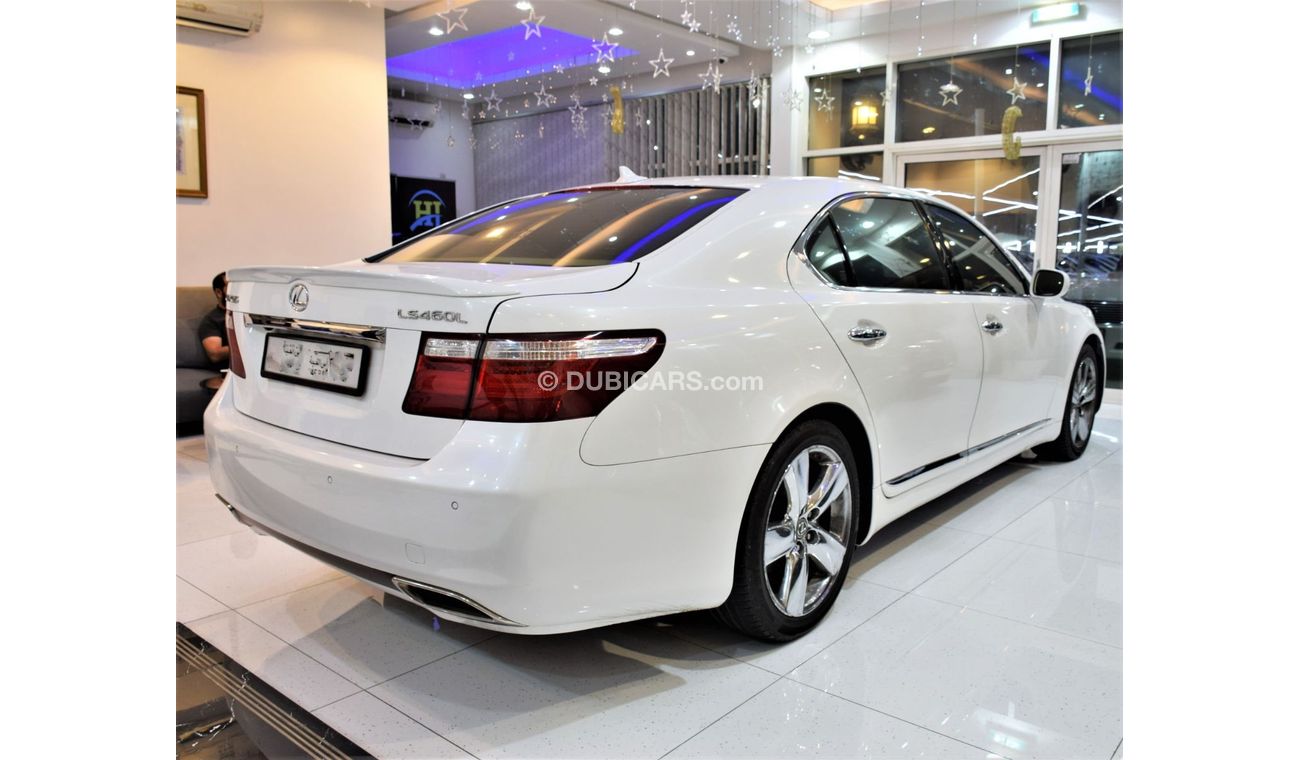لكزس LS 460 Lexus LS460L 2009 Model!! in White Color! American Specs