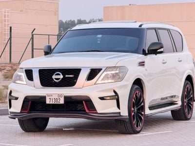Nissan Patrol NISMO Full option, number one, sunroof, 5 cameras, portable, fully upgraded