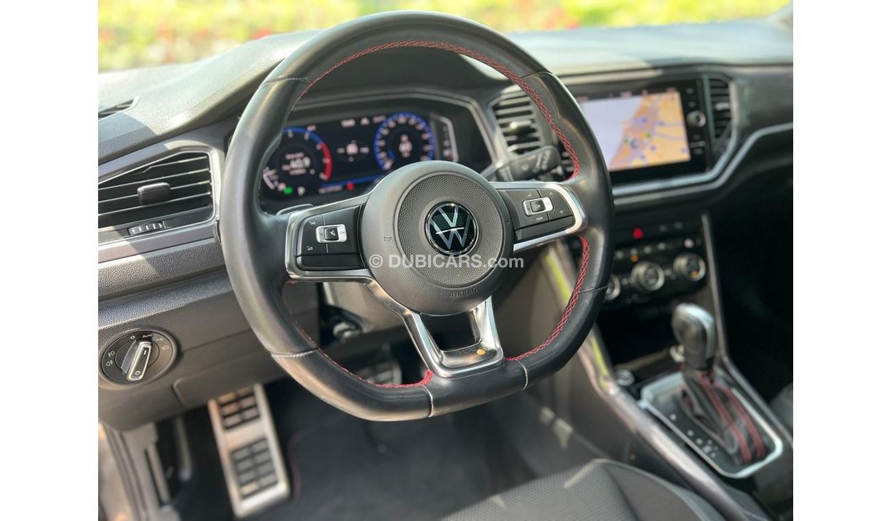 Volkswagen T ROC VOLKSWAGEN T-ROC 2021 GCC FULL OPTION UNDER WARRANTY ORIGINAL PAINT