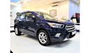 Ford Escape Ford Escape 2017 Model! Dark Blue Color GCC Specs