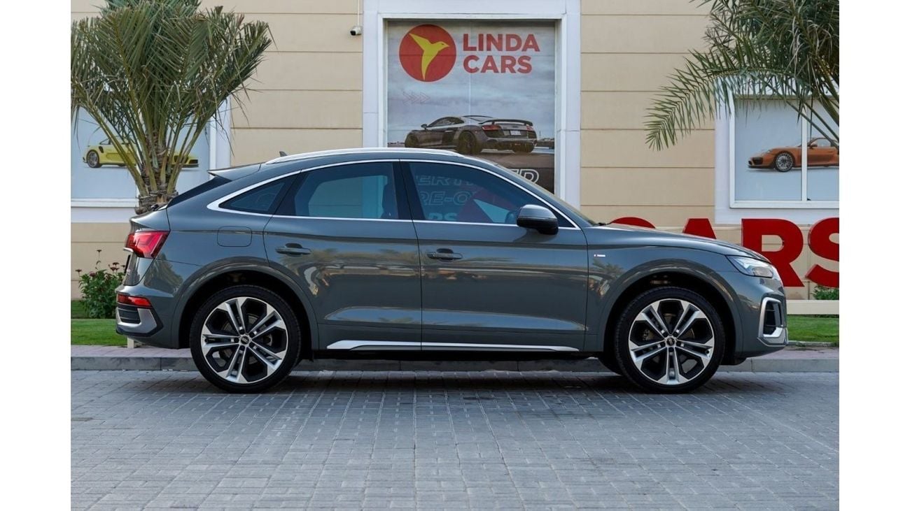 Audi Q5 45 TFSI quattro S Line Audi Q5 45TFSI Quattro S-Line Sportback 2022 GCC under Agency Warranty and Se