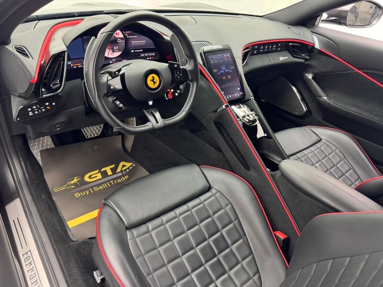 Ferrari Roma 2022 Ferrari Roma, 2026 Ferrari Warranty, 2028 Ferrari Service Pack, Ferrari Service History