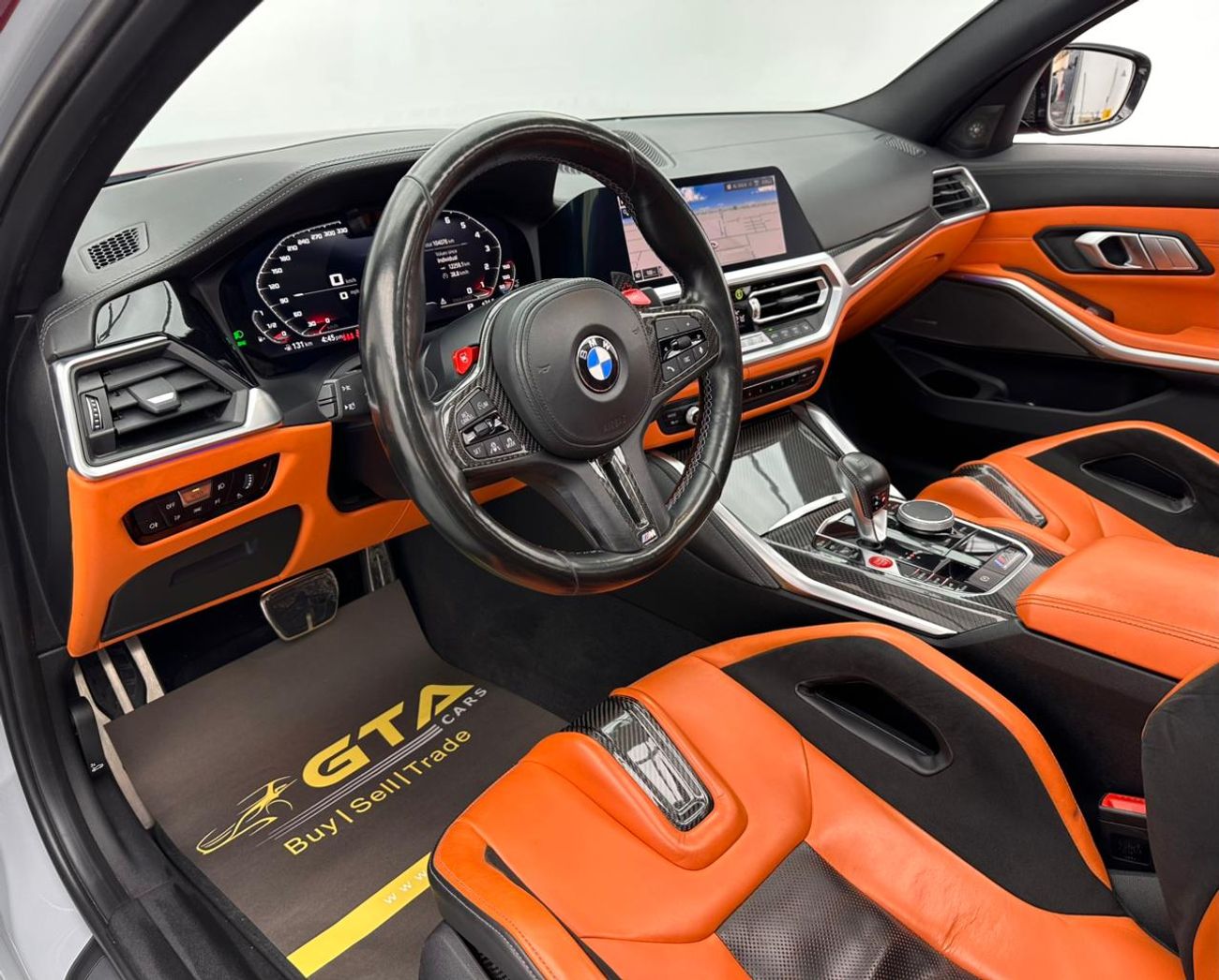 بي أم دبليو M3 2021 BMW M3 Competition, 03/2026 BMW Warranty, BMW Full Service History, Excellent Condition, GCC