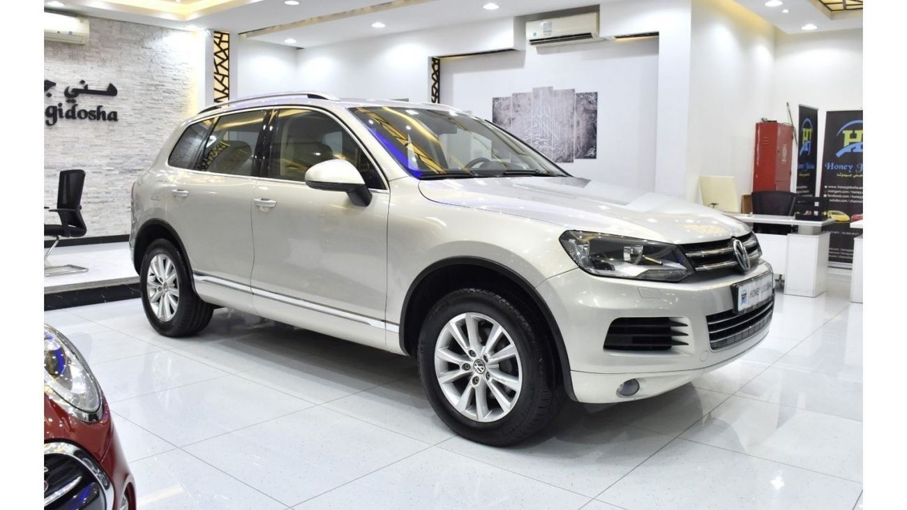 Volkswagen Touareg EXCELLENT DEAL for our Volkswagen Touareg ( 2014 Model ) in Beige Color GCC Specs