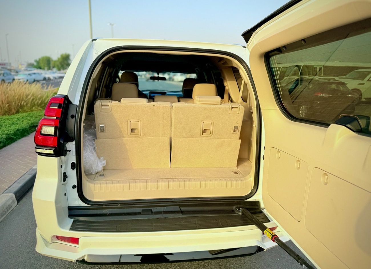 Toyota Prado 2020 TXL V4 LHD Petrol Engine Full Option Car is Very Clean Title