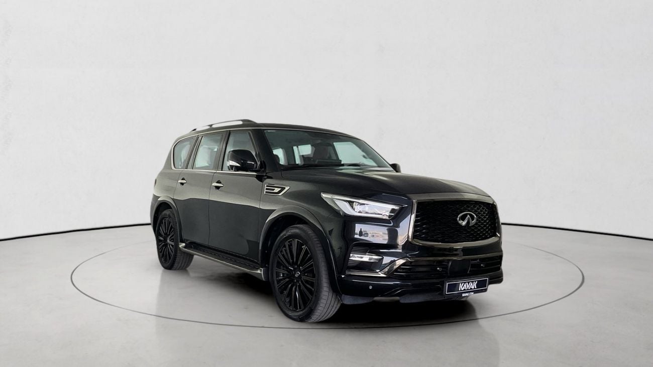 Infiniti QX80 5.6 SENSORY PRO AT 4WD 8 SEATS BLACK EDT | Guaranteed Warranty | 0 Down Payment