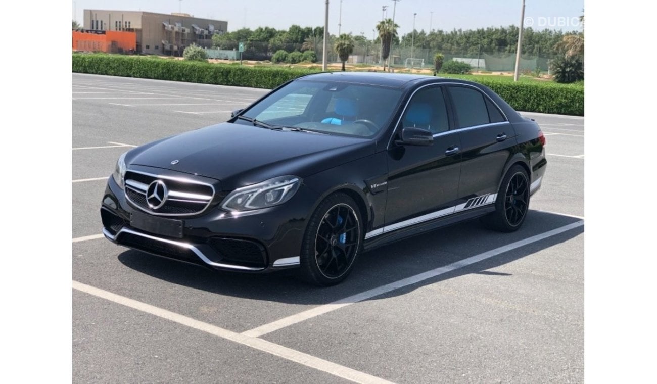 Mercedes-Benz E 63 AMG MERCEDES BENZ E63 S AMG MODEL 2014 GCC CAR PERFECT CONDITION INSIDE AND OUTSIDE FULL OPTION PANORAMI