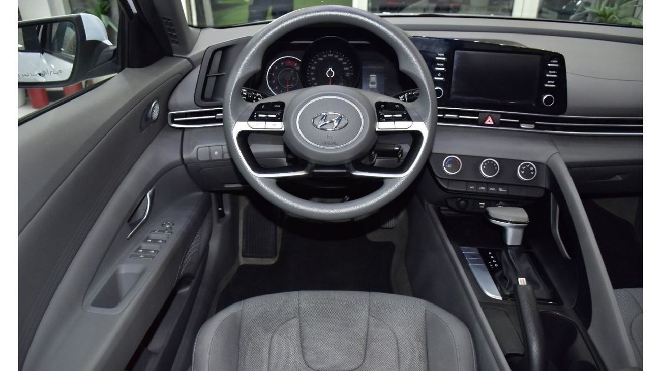 هيونداي إلانترا EXCELLENT DEAL for our Hyundai Elantra ( 2023 Model ) in White Color GCC Specs