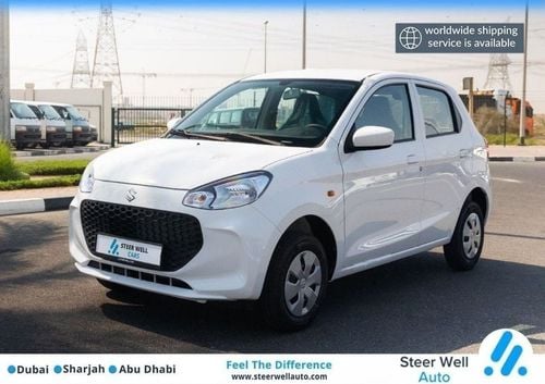 سوزوكي ألتو GL Hatchback Petrol M/T | 7 Inch Display Audio + Bluetooth | Export Only