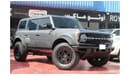 Ford Bronco Wildtrak 2.7L V6, GCC, UNDER WARRANTY +SERVICE CONTRACT FROM AL TAYER (Inclusive VAT)