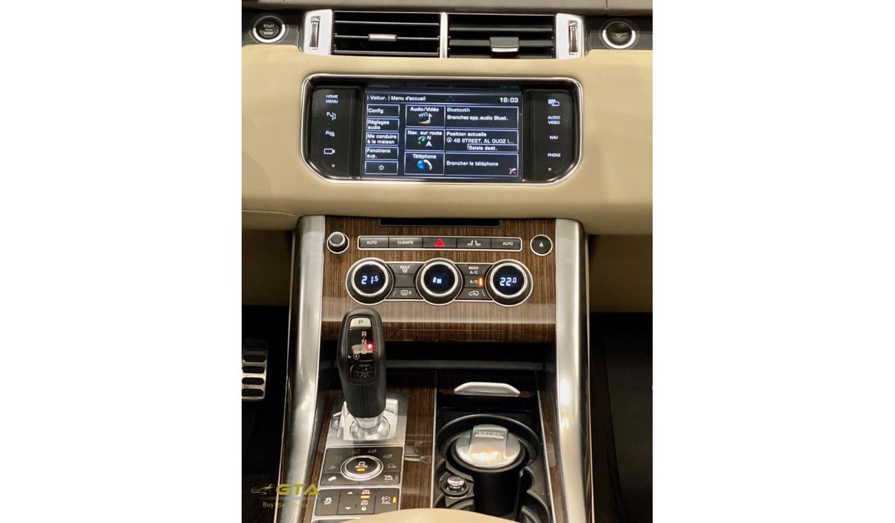 Land Rover Range Rover Sport HSE 2015 Range Rover Sport Supercharged, Full Range Rover Service History, Warranty, GCC