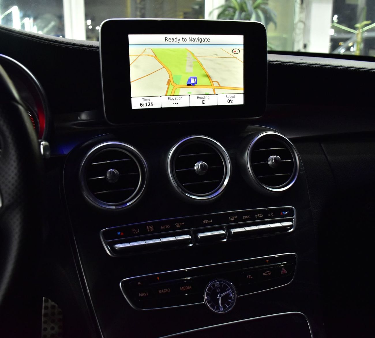 Mercedes-Benz C 200 EXCELLENT DEAL for our Mercedes Benz C200 ( 2016 Model ) in Black Color GCC Specs