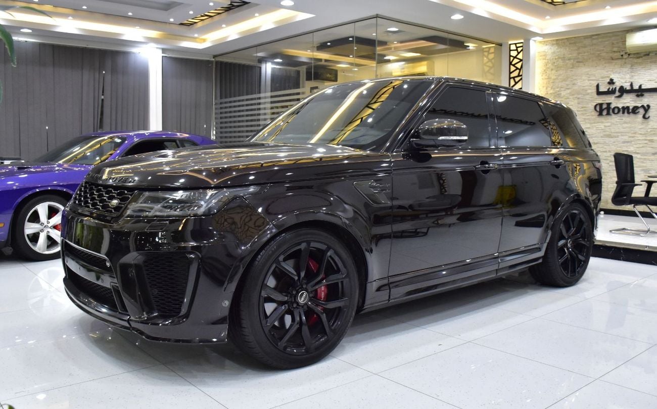 Land Rover Range Rover Sport EXCELLENT DEAL for our Land Rover Range Rover SVR ( 2020 Model ) in Purple Color American Specs
