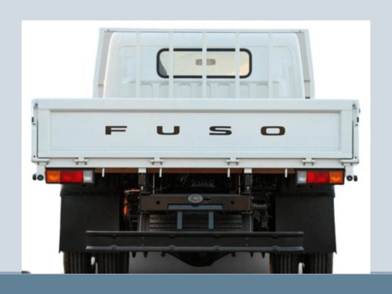 Mitsubishi Fuso Canter ECT0035 - Mitsubishi Canter Cargo Truck - 3.0L Diesel Manual 4Ton