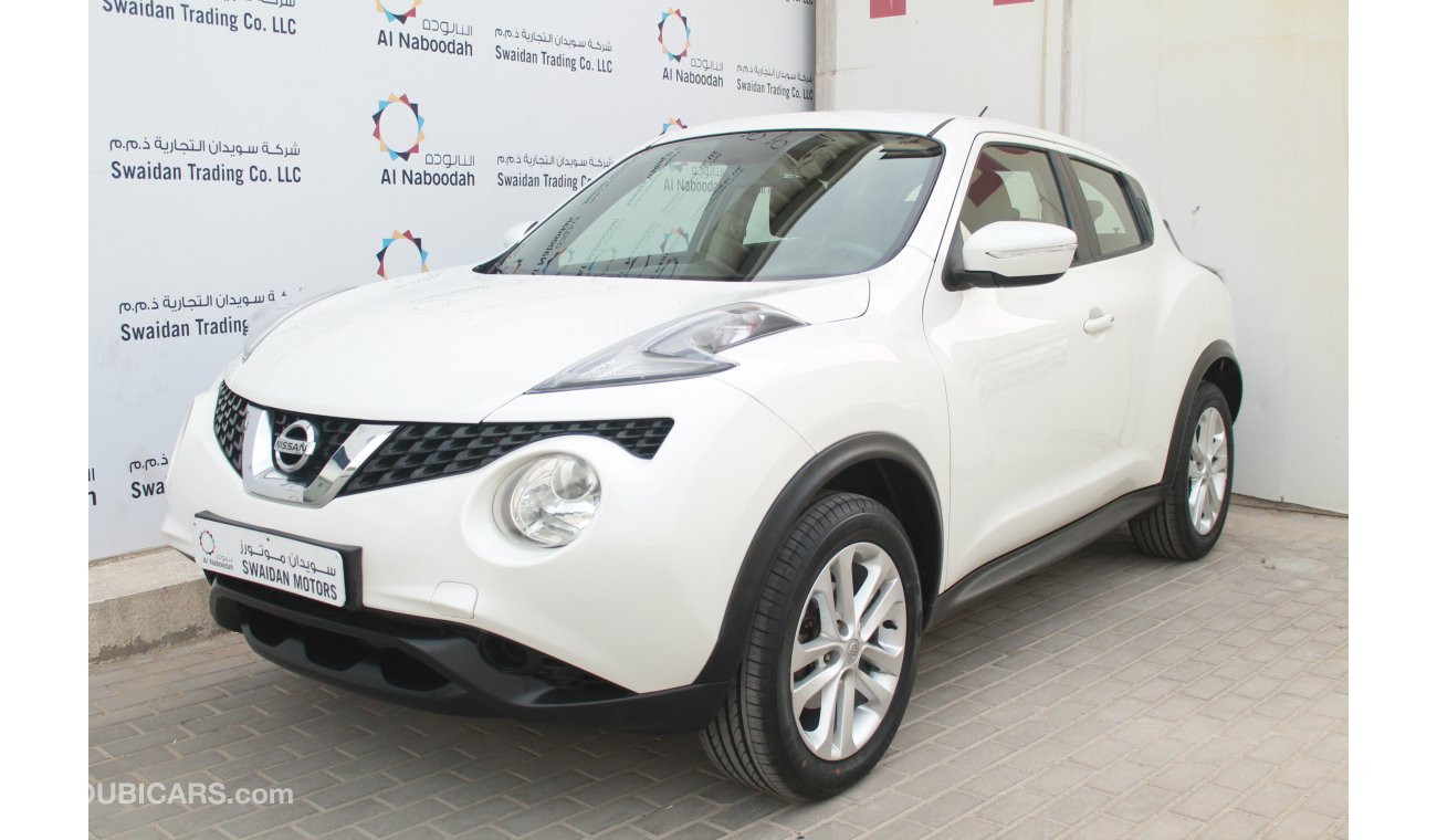 نيسان جوك 1.6L SV 2015 GCC DEALER WARRANTY